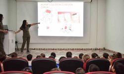 Kepez'de miniklere diş sağlığı eğitimi
