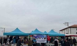 Kırka’da geliri Gazze’ye ulaştırmak amacı ile hayır çarşısı açıldı