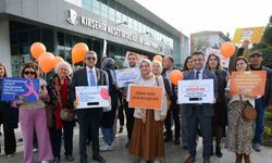 Lösemili çocuklar için gökyüzüne balon bırakıldı