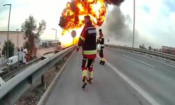 Mersin itfaiyesi felaketi önledi !