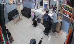 Sinop’ta berber dükkanına silahlı saldırı: O anlar kamerada