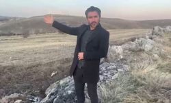 Yolunu şaşıran karaca bozkırın ortasında görüntülendi