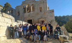 Mut Alahan Manastırı yerli ve yabancı turistlerin ilgi noktası oldu