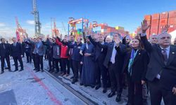 Mersin'den Sudan'a 6. İyilik Gemisi uğurlandı