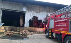 Narenciye fabrikasında yangın çıktı, çok sayıda ekip müdahale etti