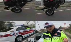 Ters yönde akrobatik hareketler pahalıya patladı: 30 bin TL ceza yediler