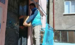 Derebucak'ta yardım kolileri ihtiyaç sahiplerine ulaştırıldı