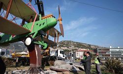 İsmet Tayyaresi yeniden Muğla'nın kalbine yerleştirildi