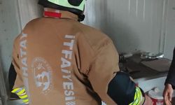 Kumlu'da ev yangını