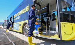 Mersin'de toplu taşımada hijyen ve güvenlik ön planda