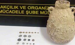 Mersin'de yurt dışına kaçırılmak istenilen binlerce tarihi eser ele geçirildi