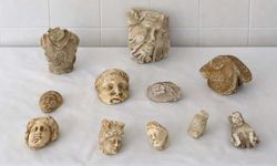 Roma dönemine ait heykel parçalarıyla yakalanan 5 şüpheli gözaltına alındı