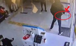 Banka şubesinde satırla gasp girişimi: Maskeli şüpheli kısa sürede yakalandı