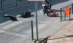 Çaycuma'da motosiklet yaya geçidinde anne ve çocuğuna çarptı: 2 yaralı