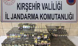 Çiçekdağı'nda kaçak sigara operasyonu