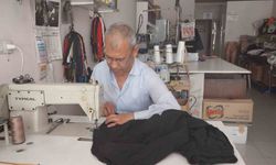 Çırak bulunamayan terzilikte yarım asrı geride bıraktı