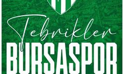 Cumhurbaşkanı Erdoğan'dan Bursaspor'a tebrik mesajı