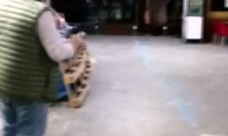 Devrek'te dehşet anları kamerada: Tüfekle iş yerine kurşun yağdırdı