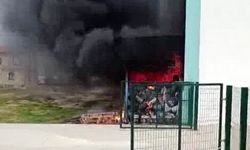 Diyarbakır'da korkutan yangın