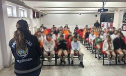 Erzincan'da öğrencilere güvenlik ve bilinçlendirme eğitimi
