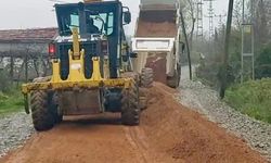 Gerze grup yolları modernize ediliyor