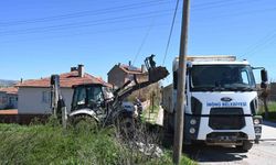 İnönü Belediyesi'nin yol çalışmaları aralıksız sürüyor