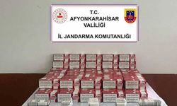 Jandarmadan kaçak makaron operasyonu