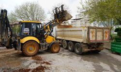 Kahramanmaraş'ta sağanak sonrası temizlik