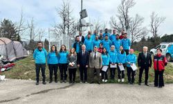 Karabük UMKE'den güç gösterisi: 16 yeni gönüllü ile afetlere hazırlık seviyesi arttırıldı