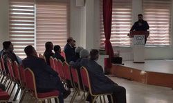 Karapınar'da hacı adaylarına sağlık semineri