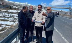 Karayolları Çıldır'da bağlantı yolları için çalışma başlattı