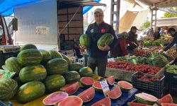 Karpuz pazara dilim dilim düştü: Kilosu 50 TL