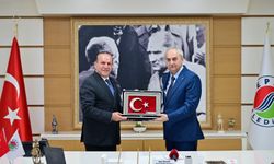 KKTC Başbakan Yardımcısı Ataoğlu, Kepez Belediyesi'nde