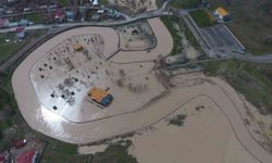 Malazgirt'te sağanak yağış su baskınlarına yol açtı