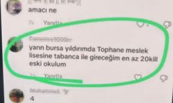 Maraş ve Urfa'da okula yapılan saldırı sonrası Bursa'da 'Sıra bende' yazan şüpheliye operasyon düzenlendi