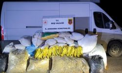 Muş'ta 1 ton 200 kilogram bandrolsüz tütün ele geçirildi
