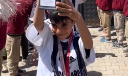 Patnos'ta minik şampiyonlara coşkulu karşılama