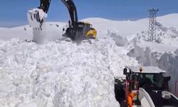 Şırnak'ta nisan ayında kar esareti sürüyor