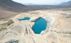 Tomarza'nın doğa harikası Mavi Göl, görenleri etkiliyor