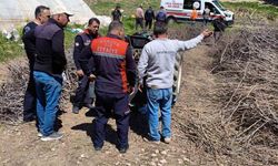 Traktörün şaftına ayağı sıkışan kadın yaralandı