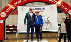 Afyonkarahisarlı güreşçi Türkiye ikincisi oldu