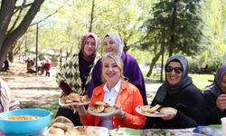Baharın coşkusu ve Anneler Günü Ornaz Vadisi'nde bir araya geldi