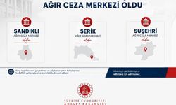 Bakan Gürlek: 'Sandıklı, Serik ve Suşehri Ağır Ceza Mahkemelerini kurduk'