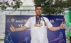 Balıkesirli vetaran sporcu öğretmen 4 dalda şampiyon oldu
