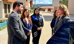 Başkan Çağlar'dan koruma altındaki çocuklar ile anlamlı buluşma