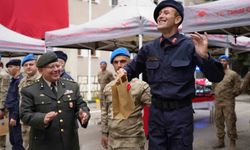 Bayburt'ta engelli vatandaşlar bir günlüğüne asker oldu