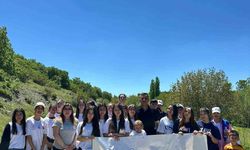 Beylikova'da gençlik doğa için yürüdü
