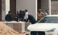 Bursa'da şantiye savaş alanına döndü: Sopalar, yumruklar havada uçuştu