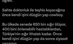 CHP'li vekil Adıgüzel'den Sencer Solakoğlu'na: 'Sahte doktorluk ile teşhis koyacağına önce işini yap, sonra siyaset yaparsın'