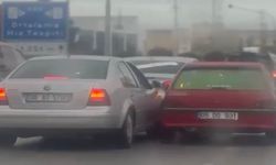 Çorum'da düğün konvoyu tehlike saçtı